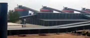 鑫金山機(jī)械EPC總包臺時(shí)3000噸綠色精品骨料線，即將竣工交付使用